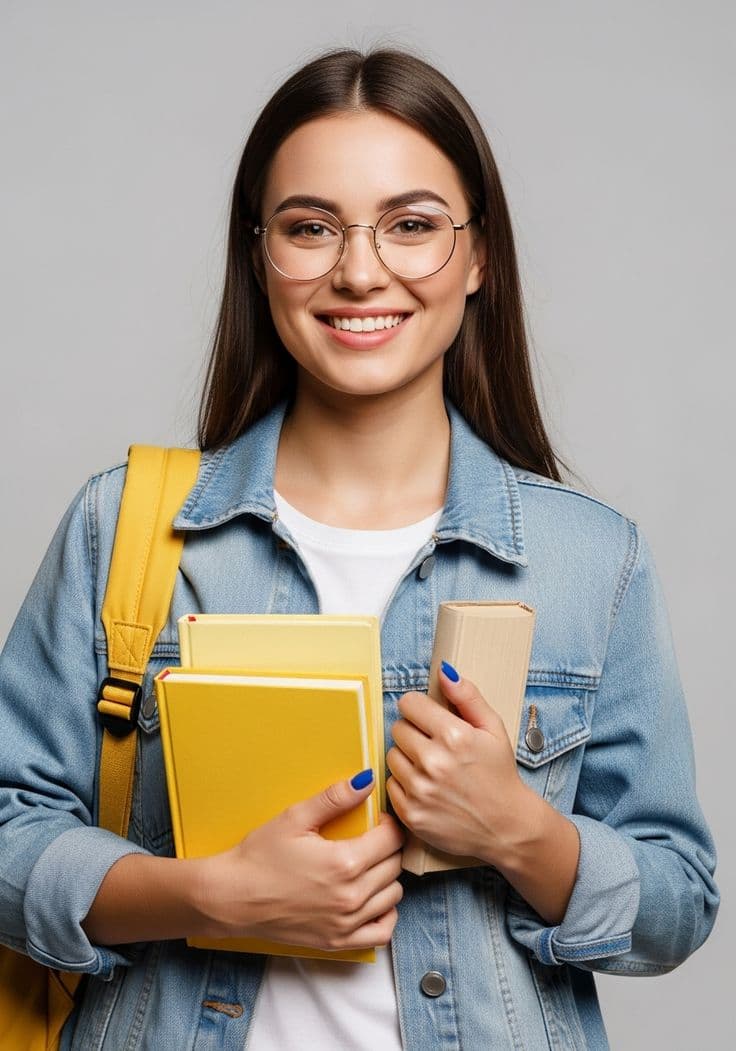 Students learning online